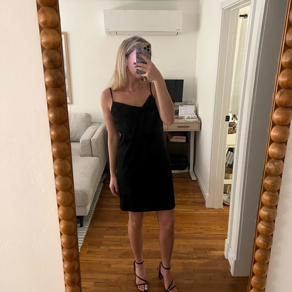 Le Lis Black Mini Dress